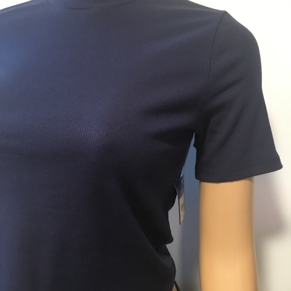 Arizona women’s shorts sleeves mock neck top - Picture 6 of 11